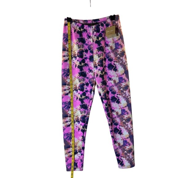 Tie-Dye Just Cozy XL Tall 4-Way Stretch Leggings Soft Comfortable Elastic Waist - Picture 6 of 10